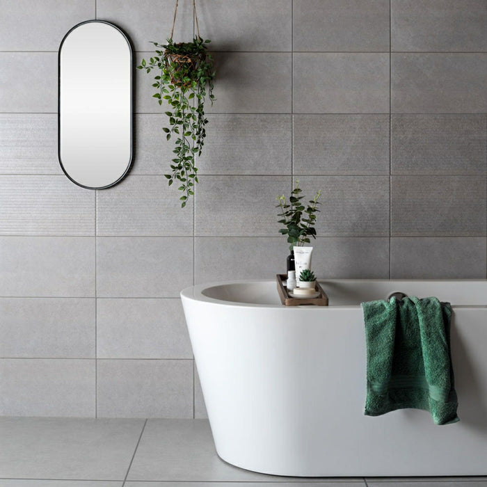 Cement Taupe Décor 250 x 400 Tile (Per M²) - Unbeatable Bathrooms