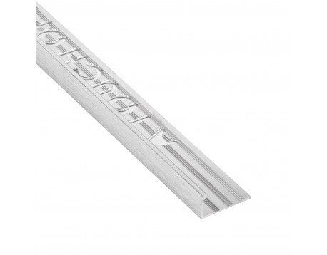 Beava Standard Brushed Tile Trim 12.5mm ( x150 ) - Unbeatable Bathrooms