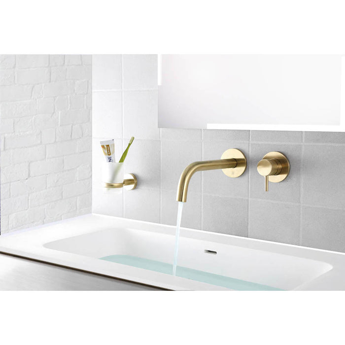 JTP VOS Single Lever Wall Mounted Basin Mixer with 250mm Spout - Unbeatable Bathrooms