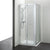 Ideal Standard Connect 2 Square Shower Enclosure with Bi-Fold Door & Idealclean Clear Glass - Unbeatable Bathrooms