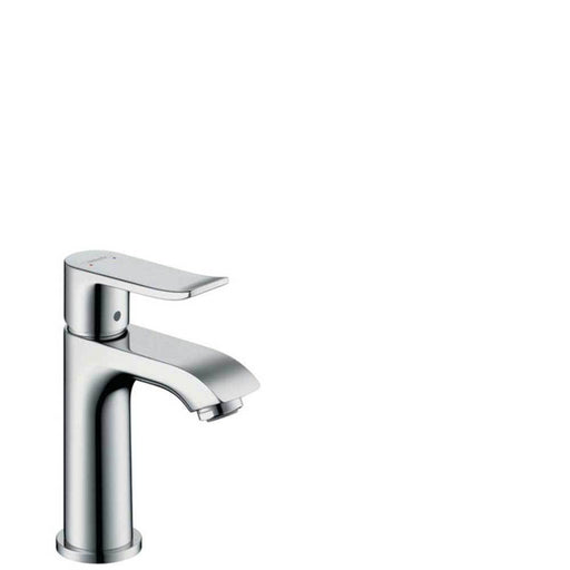 Hansgrohe Metris - Single Lever Basin Mixer 100 for Cloakroom Basins with Pop-Up Waste - Unbeatable Bathrooms