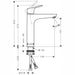 Hansgrohe Focus - Single Lever Basin Mixer 190 - Unbeatable Bathrooms