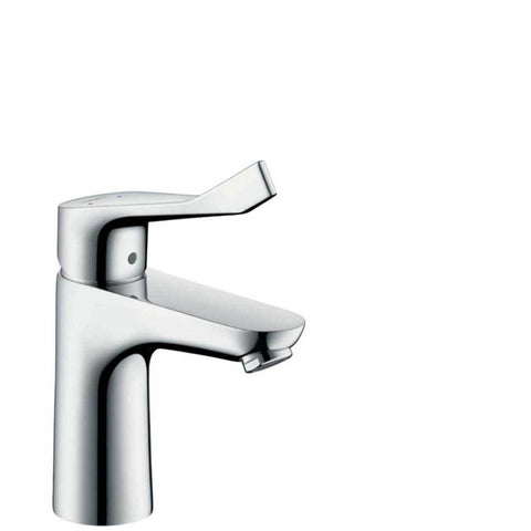 Hansgrohe Focus - Single Lever Basin Mixer 100 with Extra Long Handle - Unbeatable Bathrooms