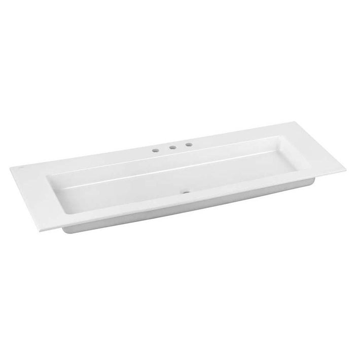 Keuco Royal 60 1400mm Ceramic Inset Basin - 0, 1 & 3TH - Unbeatable Bathrooms