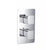 JTP HIX Thermostatic Concealed 2 Outlet Shower Valve - 32671 - Unbeatable Bathrooms