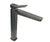 JTP HIX Tall Single Lever Basin Mixer Brushed Black - Unbeatable Bathrooms