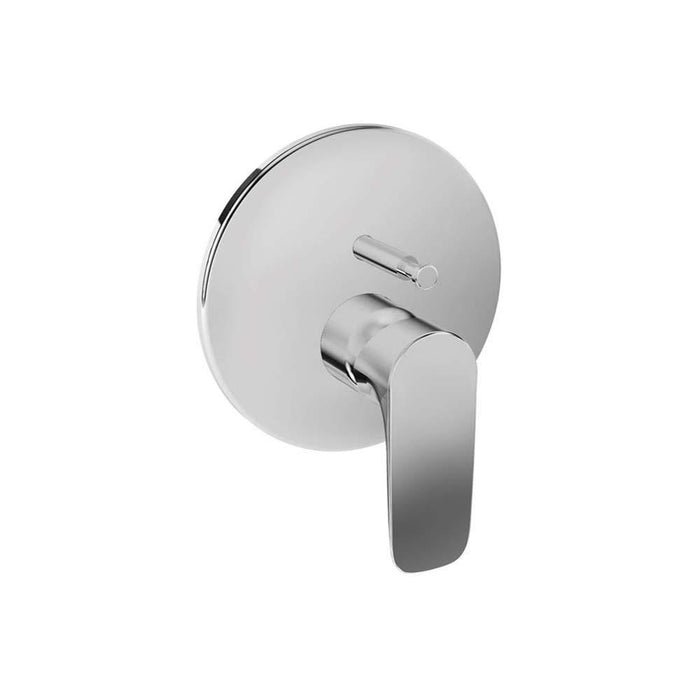 Vitra x-Line Built-In Bath/Shower Mixer V-Box-Exposed Part, Chrome - Unbeatable Bathrooms