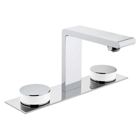 Vitra Memoria 3 Hole Basin Mixer - Chrome - Unbeatable Bathrooms