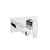 Vitra Minimax S Bath Pillar Taps - Unbeatable Bathrooms