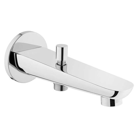 Vitra Sento Bath Spout with Handshower Outlet - Chrome - Unbeatable Bathrooms