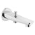 Vitra Sento Bath Spout with Handshower Outlet - Chrome - Unbeatable Bathrooms