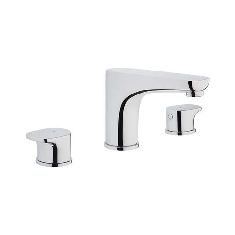 Vitra x-Line Basin Mixer 3 Tapholes - Unbeatable Bathrooms