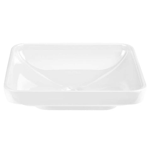 Vitra Water Jewels 600mm 0TH Rectangular Countertop Basin - Unbeatable Bathrooms