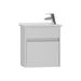 Vitra S50 450/500mm Cloakroom Vanity Unit - Wall Hung 1 Drawer Unit - Unbeatable Bathrooms