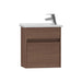 Vitra S50 450/500mm Cloakroom Vanity Unit - Wall Hung 1 Drawer Unit - Unbeatable Bathrooms