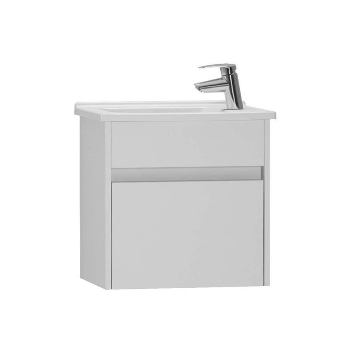 Vitra S50 450/500mm Cloakroom Vanity Unit - Wall Hung 1 Drawer Unit - Unbeatable Bathrooms