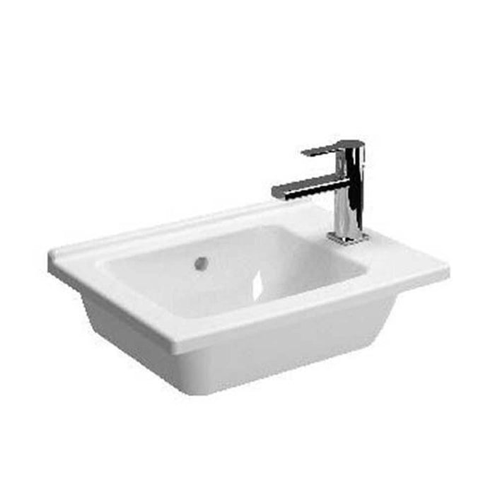 Vitra S50 450/500mm Cloakroom Vanity Unit - Wall Hung 1 Drawer Unit - Unbeatable Bathrooms