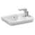 Vitra Sento 500mm 1TH Compact Countertop Basin (Right Hand) - Unbeatable Bathrooms