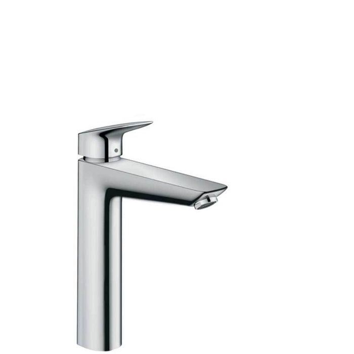 Hansgrohe Logis - Single lever basin mixer 190 with 2 flow rates and pop-up waste - Unbeatable Bathrooms