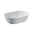 Vitra Geo 550mm Oval Countertop Bowl Basin - 0 & 1TH - Unbeatable Bathrooms