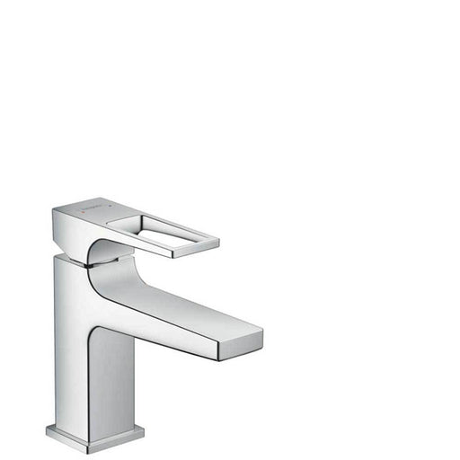 Hansgrohe Metropol - Single Lever Basin Mixer 100 with Loop Handle for Cloakroom Basins with Push-Open Waste - Unbeatable Bathrooms