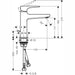 Hansgrohe Metropol - Single Lever Basin Mixer 110 with Loop Handle - Unbeatable Bathrooms