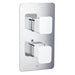 JTP AXEL Thermostatic Concealed 1 Outlet Shower Valve - Unbeatable Bathrooms