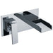 JTP Cascata 2 Hole Wall Mounted Basin Mixer Tap - Unbeatable Bathrooms