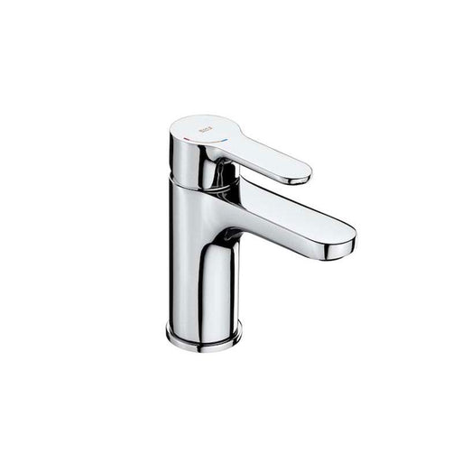 Roca L20 Smooth Body Basin Mixer, Cold Start - Unbeatable Bathrooms