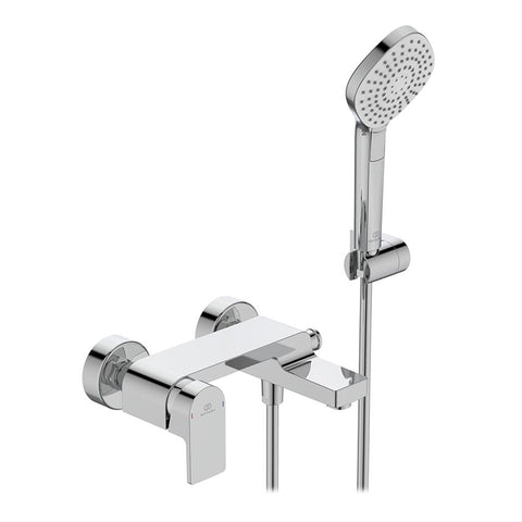 Ideal Standard Edge Single Lever Wall Mounted Bath Shower Mixer - Unbeatable Bathrooms