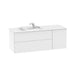 Roca Beyond 10/12/1400mm Vanity Unit - Wall Hung 2 Drawer & 1 Door Unit with Surfex Basin - Unbeatable Bathrooms