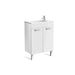 Roca Debba Unik 5/6/800mm Compact Vanity Unit - Wall Hung 2 Door Unit - Unbeatable Bathrooms