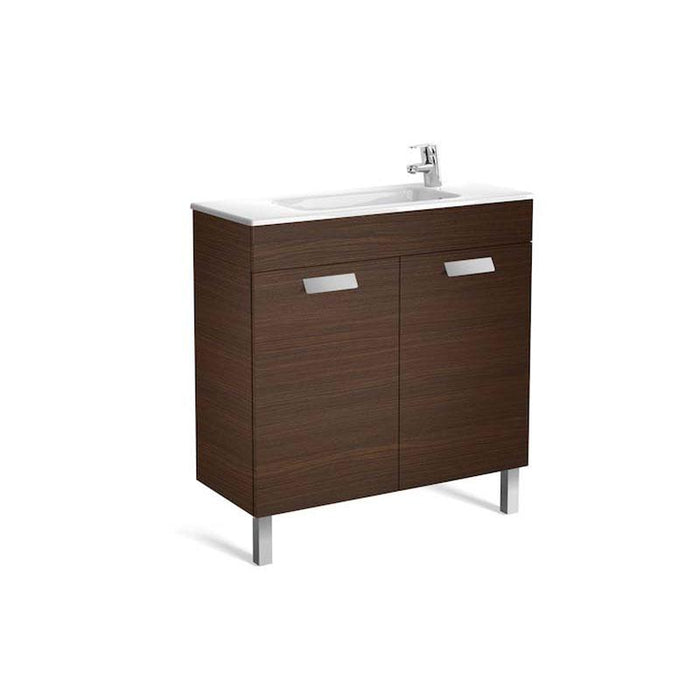 Roca Debba Unik 5/6/800mm Compact Vanity Unit - Wall Hung 2 Door Unit - Unbeatable Bathrooms