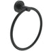 Ideal Standard IOM Silk Black Towel Ring - Unbeatable Bathrooms