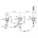 Ideal Standard Joy Single Lever 3 Hole Bath Shower Mixer With Diverter And Shower Set - Unbeatable Bathrooms