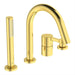 Ideal Standard Joy Single Lever 4 Hole Bath Shower Mixer With Spout And Shower Set - Unbeatable Bathrooms