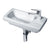 Essential IVY 36cm Slimline Basin 1Tap Hole - Unbeatable Bathrooms