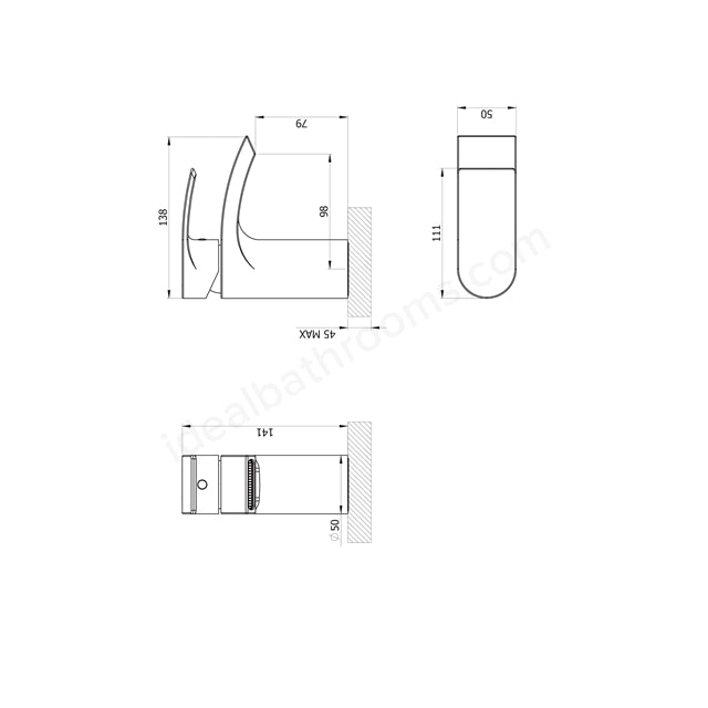 Essential Mantaro Mono Basin Mixer with Click Waste 1 Tap Hole Chrome - Unbeatable Bathrooms