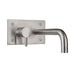 JTP Inox Single Lever Wall Mounted Basin Mixer - Single Plate - Unbeatable Bathrooms