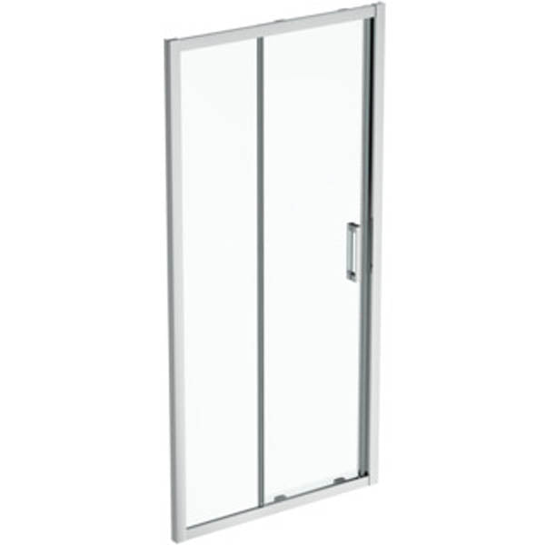 Ideal Standard Connect 2 Rectangle Shower Enclosure with 2 Sliding Doors & Idealclean Clear Glass - Unbeatable Bathrooms