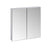 Tavistock Observe Gloss White Double Mirror Door Cabinet - Unbeatable Bathrooms