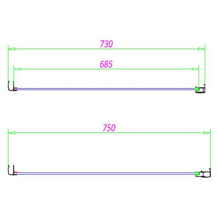 Sommer 6mm Sliding Shower Door - Unbeatable Bathrooms