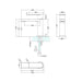 Hudson Reed Soar Mono Basin Mixer P/B Waste - Unbeatable Bathrooms