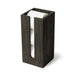 Wooden Toilet Roll Holder Box Mezza - Dark Oak - Unbeatable Bathrooms