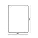 The White Space Kalm Non-Illuminated Mirror 50 X 80Cm - Unbeatable Bathrooms