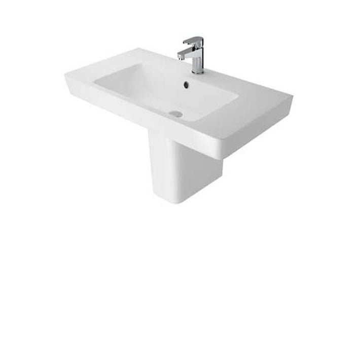 The White Space Scene 600mm Vanity Unit - Wall Hung 2 Drawer Unit - Unbeatable Bathrooms