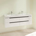 Villeroy & Boch Subway 2.0 1300mm Double Vanity Unit - Wall Hung 4 Drawer Unit - Unbeatable Bathrooms