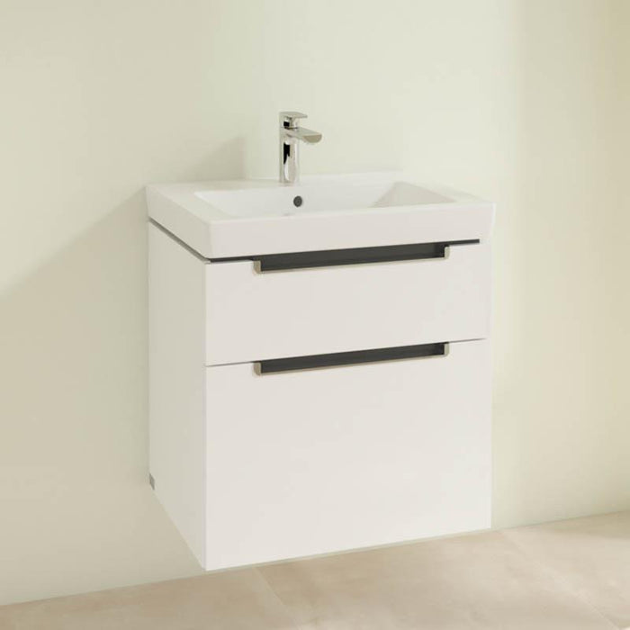 Villeroy & Boch Subway 2.0 600mm Vanity Unit - Wall Hung 2 Drawer Unit - Unbeatable Bathrooms