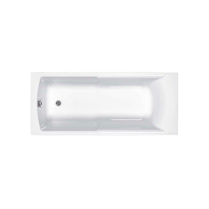 Carron Apex Single Ended 5mm Carronite Rectangular Bath White - Unbeatable Bathrooms