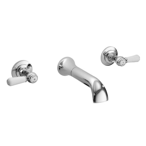 Hudson Reed Topaz Lever 3Th Bath Filler - Unbeatable Bathrooms